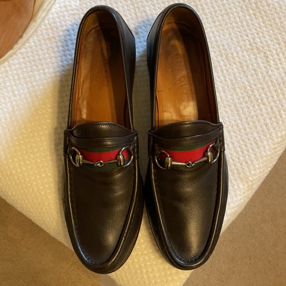 GUCCI
BROWN MOC W/ BIT & GRG WEB size 9 - Picture 5 of 6
